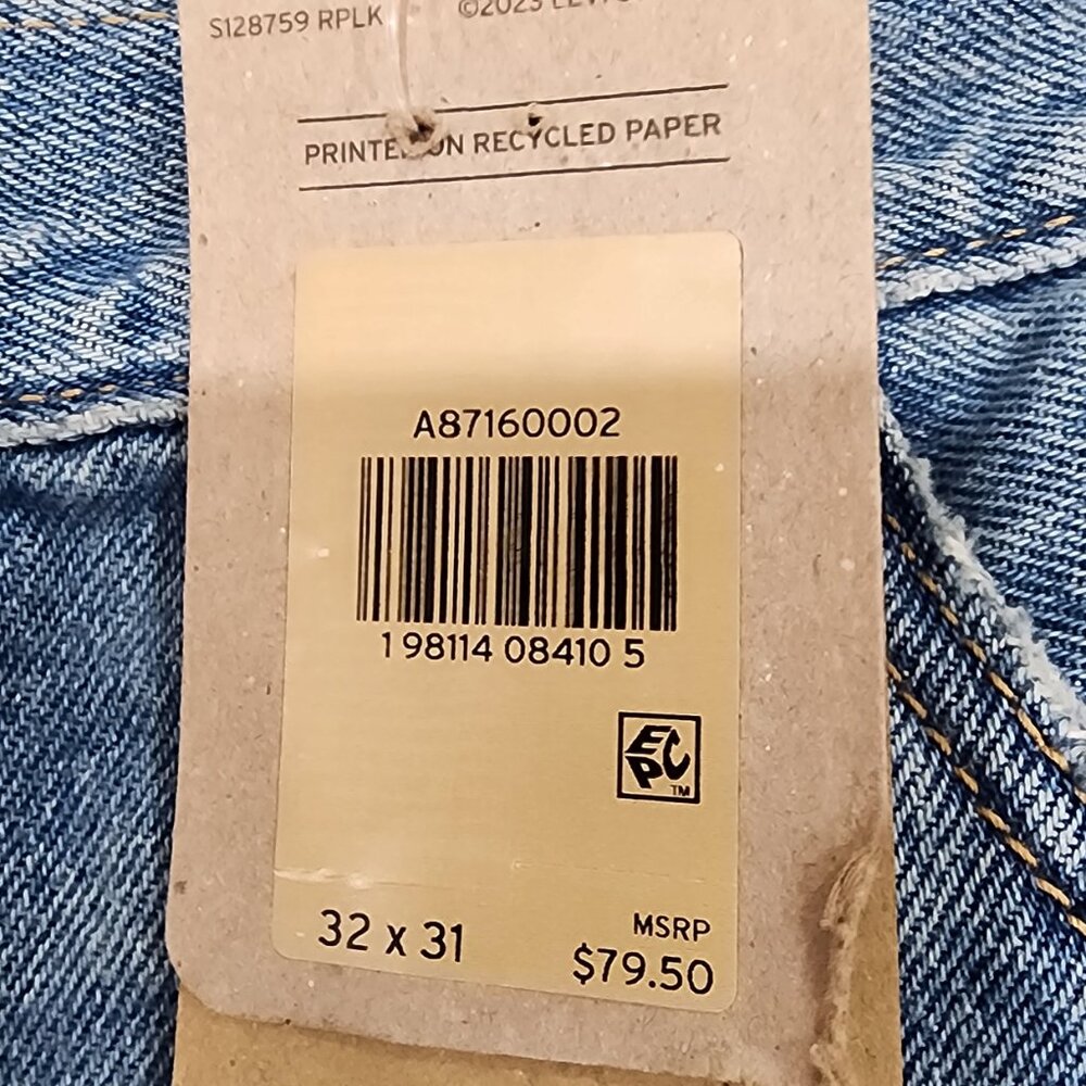 NWT '94 Baggy Bootcut Mid Rise Denim Jeans Women's Size 32 x 31 - Picture 3 of 9